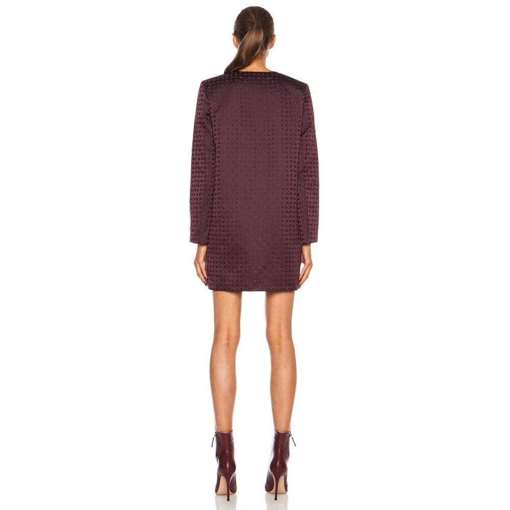 Alexander Wang Micro Paisley Tunic Silk-Blend Mini Dress 4 NWT Quiet Luxury FW13 - Picture 3 of 10